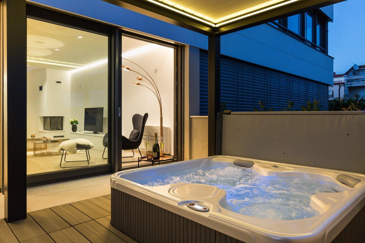 Shell Luxury Residences With Pool And Whirlpool Zadar Exterior foto