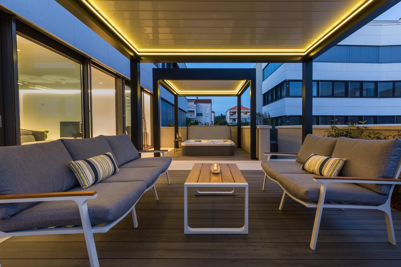 Shell Luxury Residences With Pool And Whirlpool Zadar Exterior foto