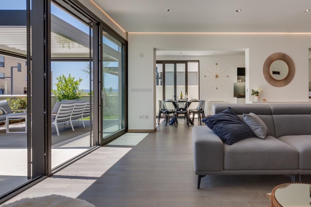 Shell Luxury Residences With Pool And Whirlpool Zadar Exterior foto
