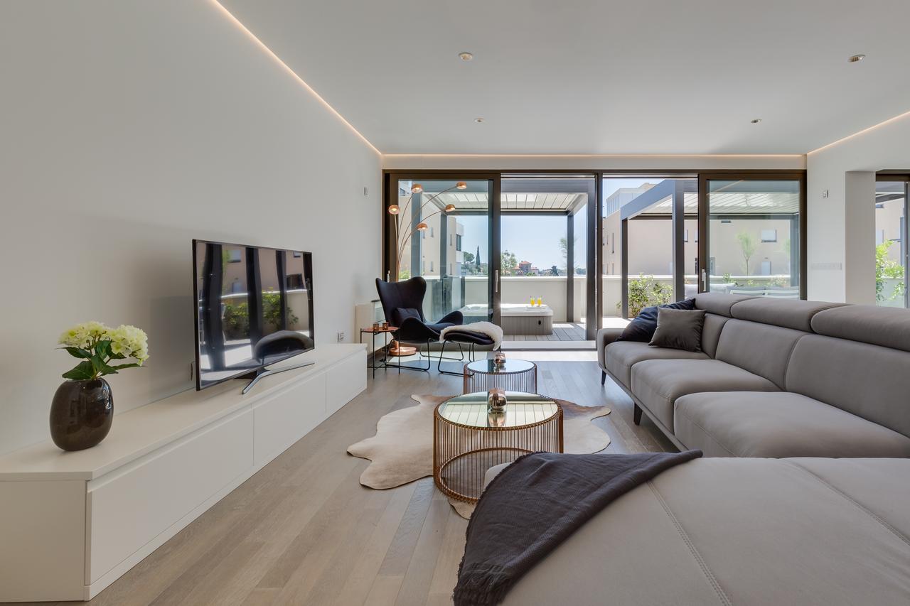 Shell Luxury Residences With Pool And Whirlpool Zadar Exterior foto