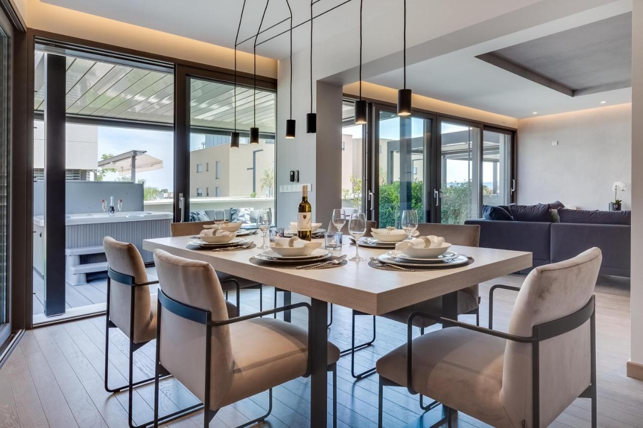 Shell Luxury Residences With Pool And Whirlpool Zadar Exterior foto